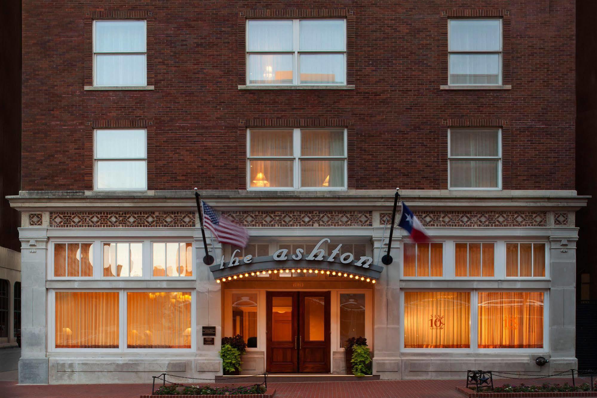 The Ashton Hotel Fort Worth Exterior foto